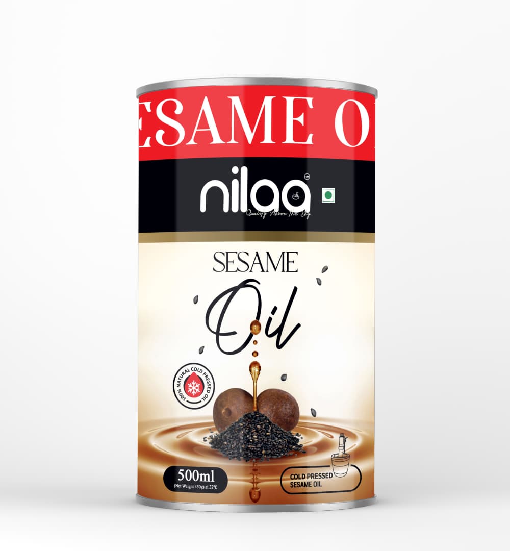 Nilaa Cold Pressed Sesame Oil - 500Ml