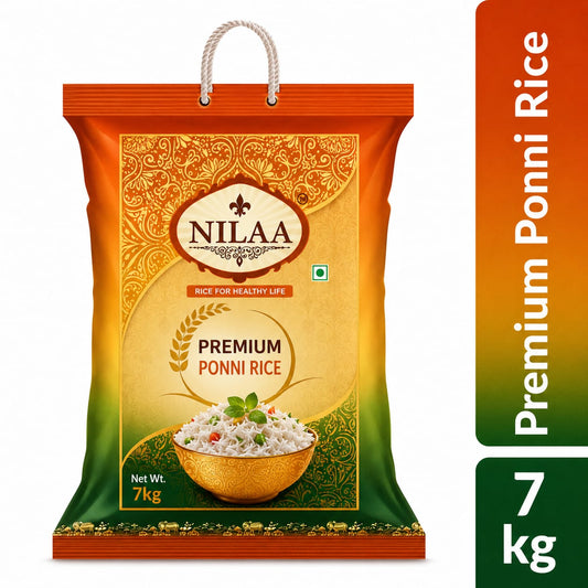 Nilaa Premium Ponni Boiled Rice - 7kg
