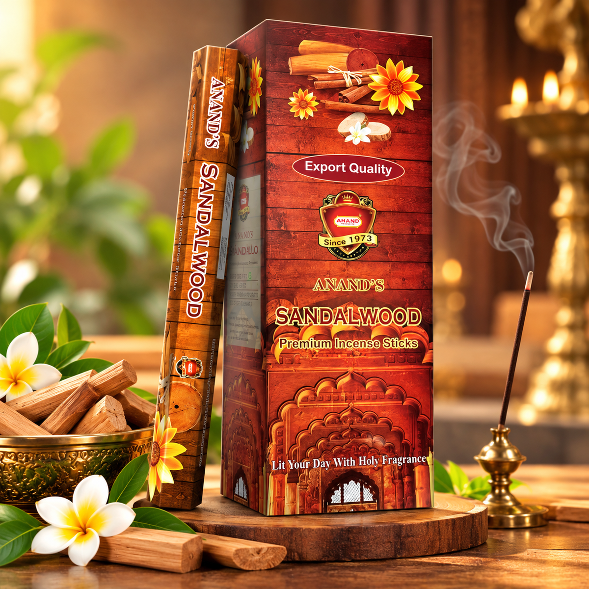 Anand Sandalwood Agarbathi || Traditional Indian Incense Sticks