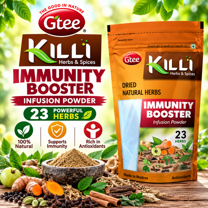 KILLI Immunity Booster Infusion Powder 100g  || Herbal Blend