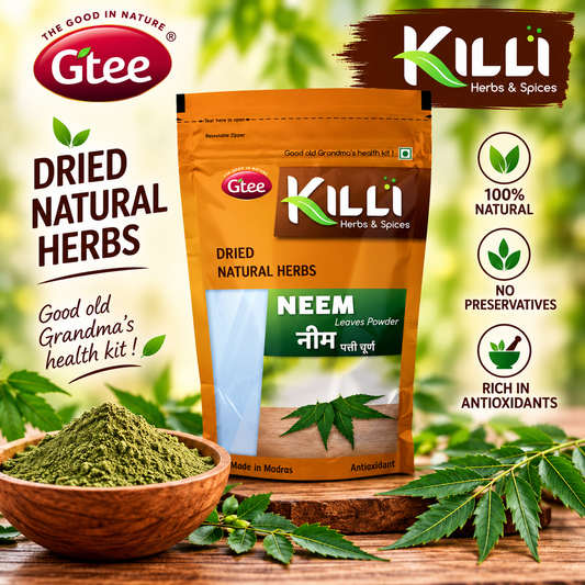 KILLI Neem Leaves Powder 100g ||  Premium Vembu Herbal Powder