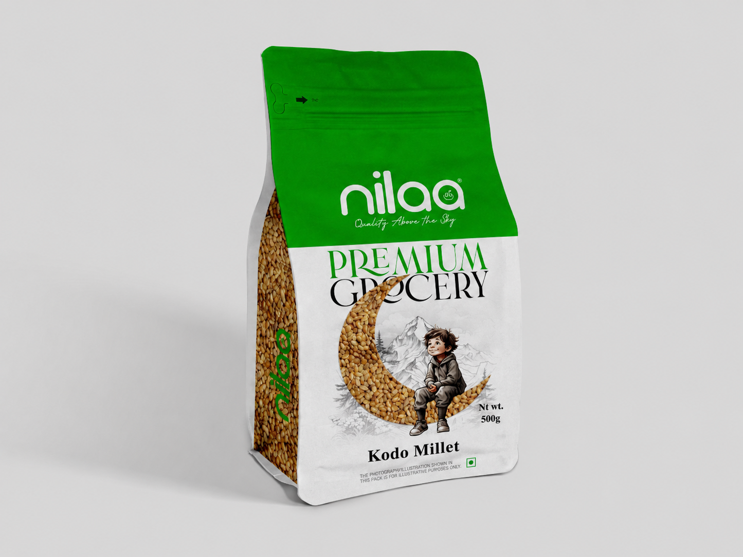 Nilaa Kodo Millet (Varagu) - 500g