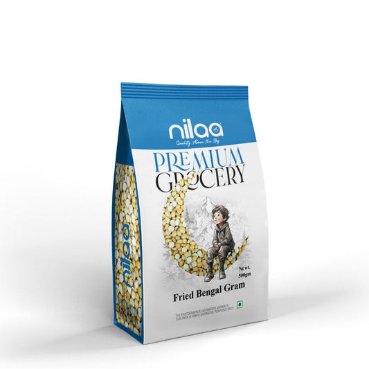 Nilaa Fried Bengal gram | Roasted Gram - 500g