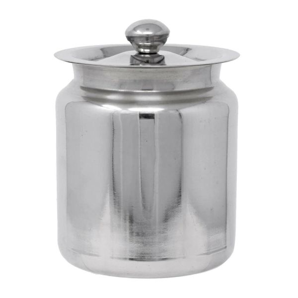 Stainless Steel Ghee Pot With Spoon - 200g