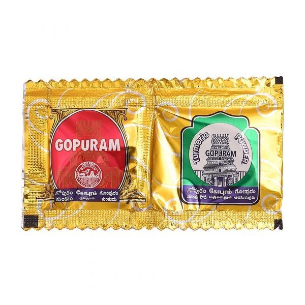 Gopuram Kumkum and Turmeric pack