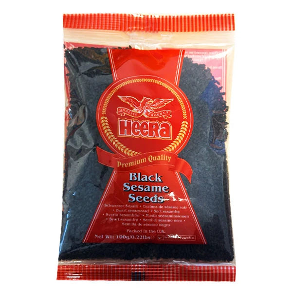 Heera Black Sesame Seeds 100g || Premium Til Seeds
