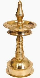 Brass Kerala Kuthuvilakku ( Oil Lamp )