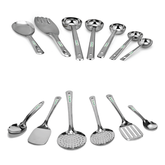 Stainless Steel Dosa Karandi / Turner 30cm