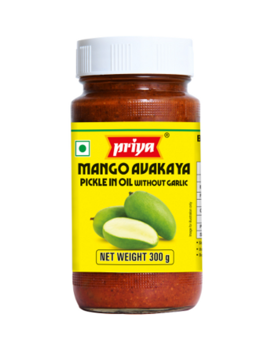 Mango Pickle (Avakaya) Without Garlic - 300g