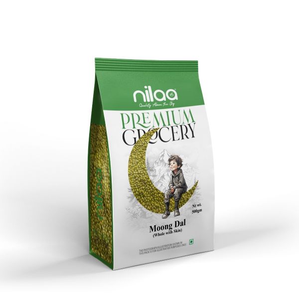 Nilaa Moong Dal Whole With Skin - 500g