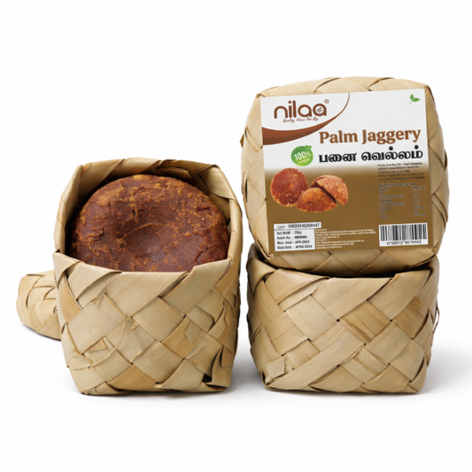 Nilaa Palm Jaggery (Panam Karupatti) - 500g