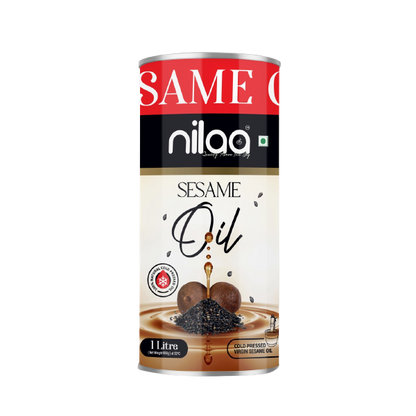 Nilaa Cold Pressed Sesame Oil Wholesale 1L || Premium Gingelly Oil