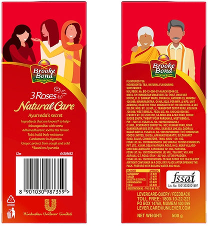 3 Roses Natural Care Tea 250g || Aromatic South Indian Tea