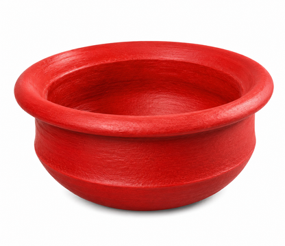 Clay Pots With Lid (Red) - 2Litre