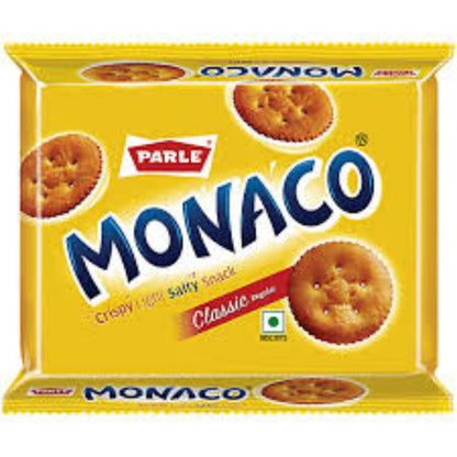 Parle Monaco Biscuits 253.2g || Crispy Salted Crackers || Indian Grocery