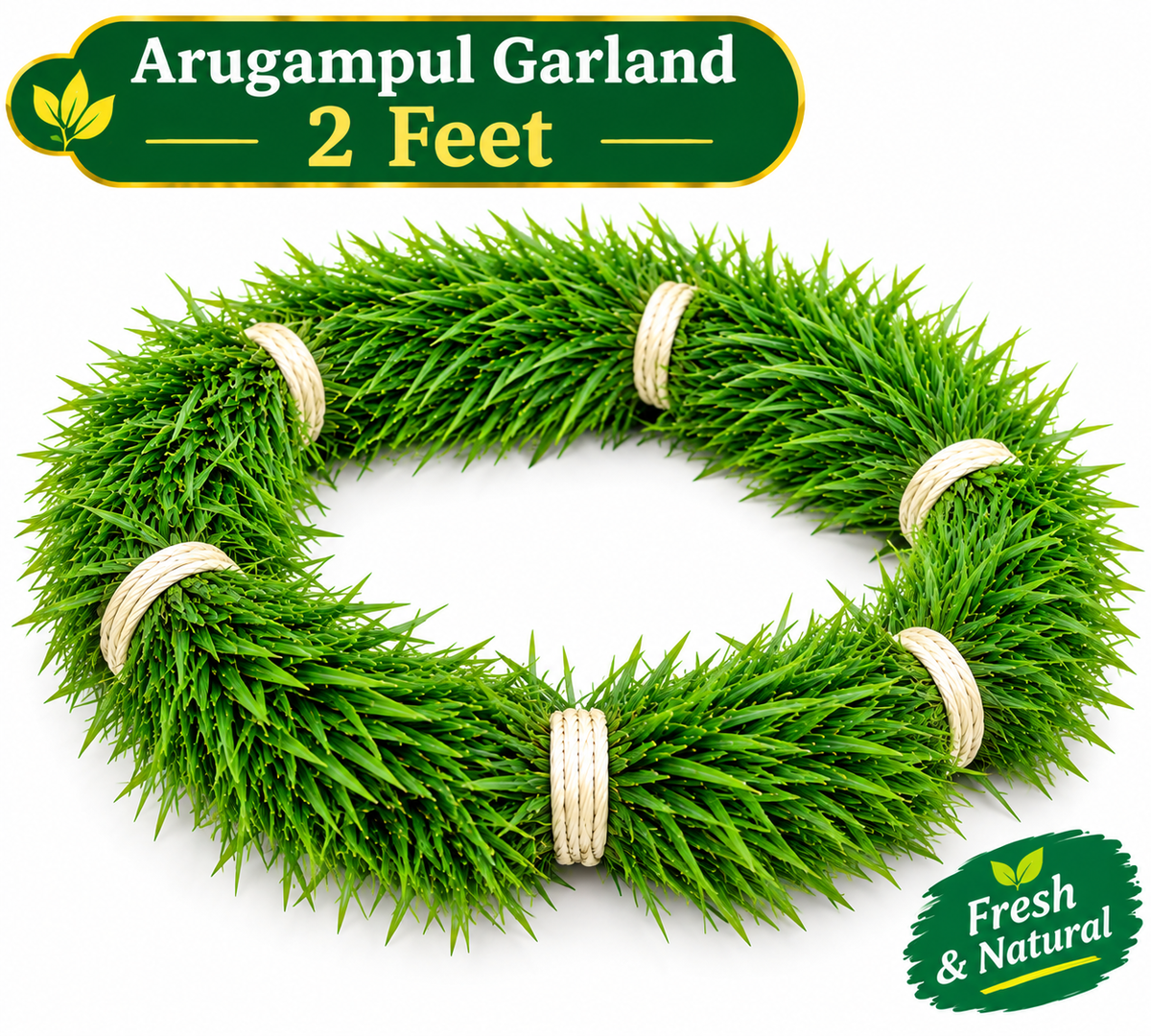 Fresh Arugampul Garland – Vinayaga Chaturthi Pooja Garland