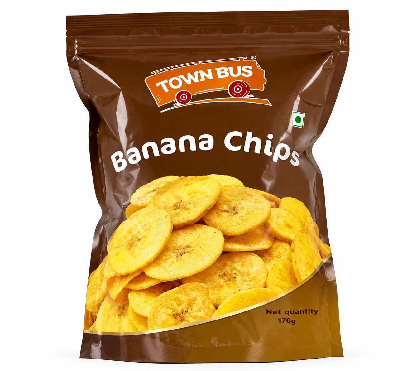 GRB TOWN BUS BANANA CHIPS 170G