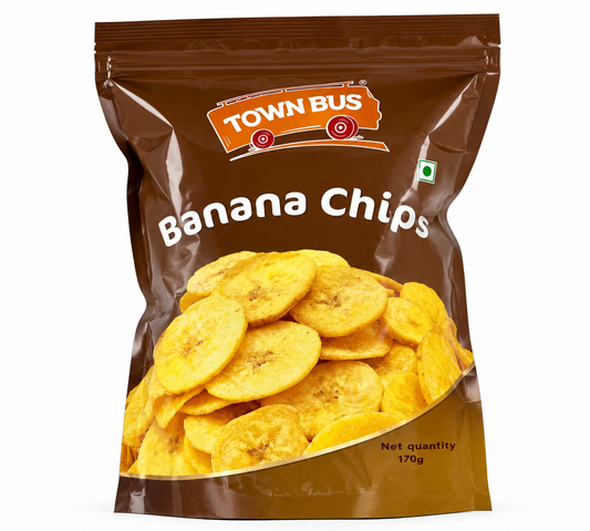 GRB TOWN BUS BANANA CHIPS 170G