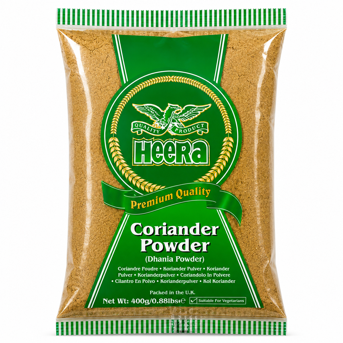 HEERA CORIANDER POWDER (DHANIYA
POWDER) 400g
