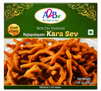 A2B Rajapalayam Karasev 200g || Spicy South Indian Ready to Eat Snacks Uk