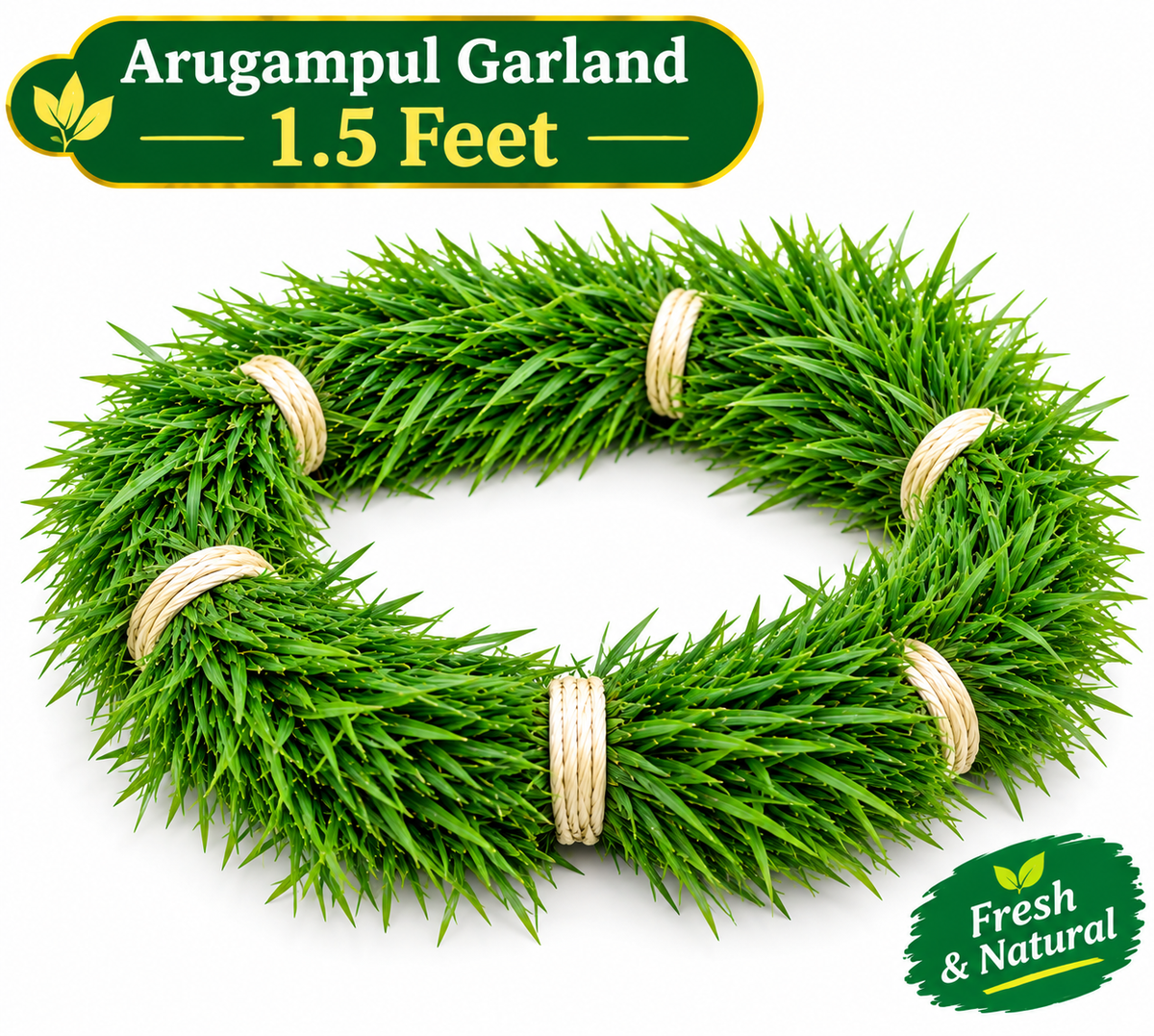 Fresh Arugampul Garland – Vinayaga Chaturthi Pooja Garland