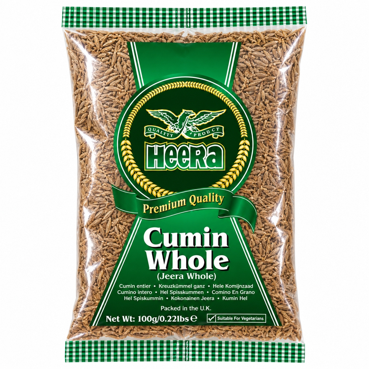 HEERA CUMIN WHOLE (JEERA WHOLE) 50g