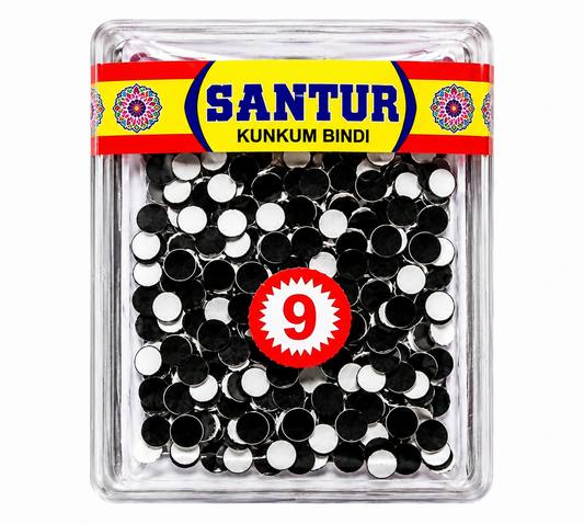 Anthur Kumkum Bindi (Black) – No. 9