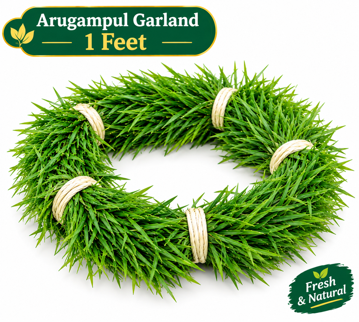 Fresh Arugampul Garland – Vinayaga Chaturthi Pooja Garland