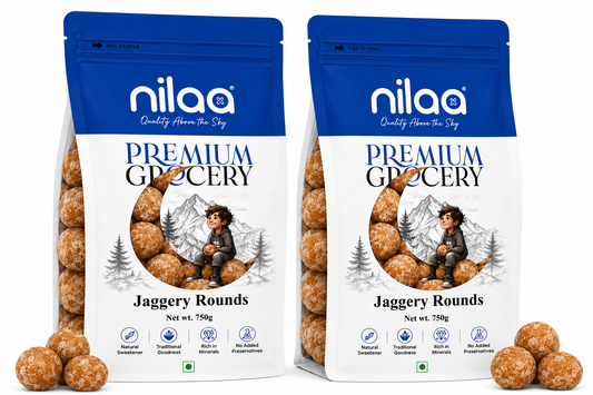 Nilaa Jaggery Rounds Combo Pack – 2 × 750g (1.5kg)