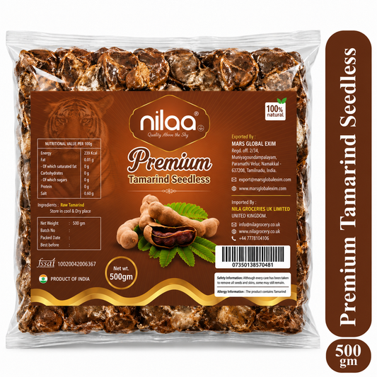 Nilaa Premium Tamarind Seedless- 500g